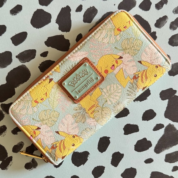 Loungefly Handbags - Loungefly Pokemon Pikachu Leaves Wallet